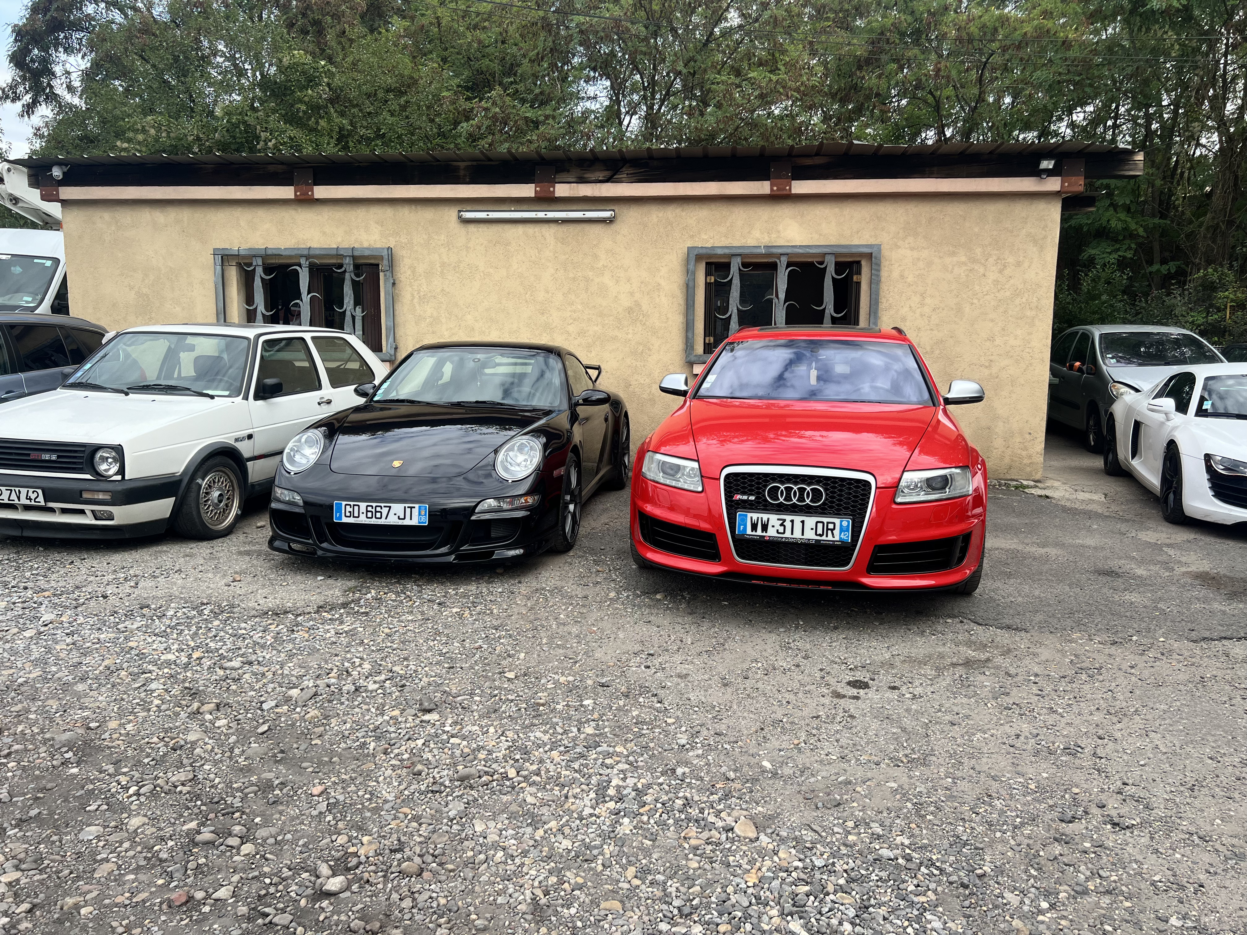 Golf 2 GTI, Porsche 911, RS6